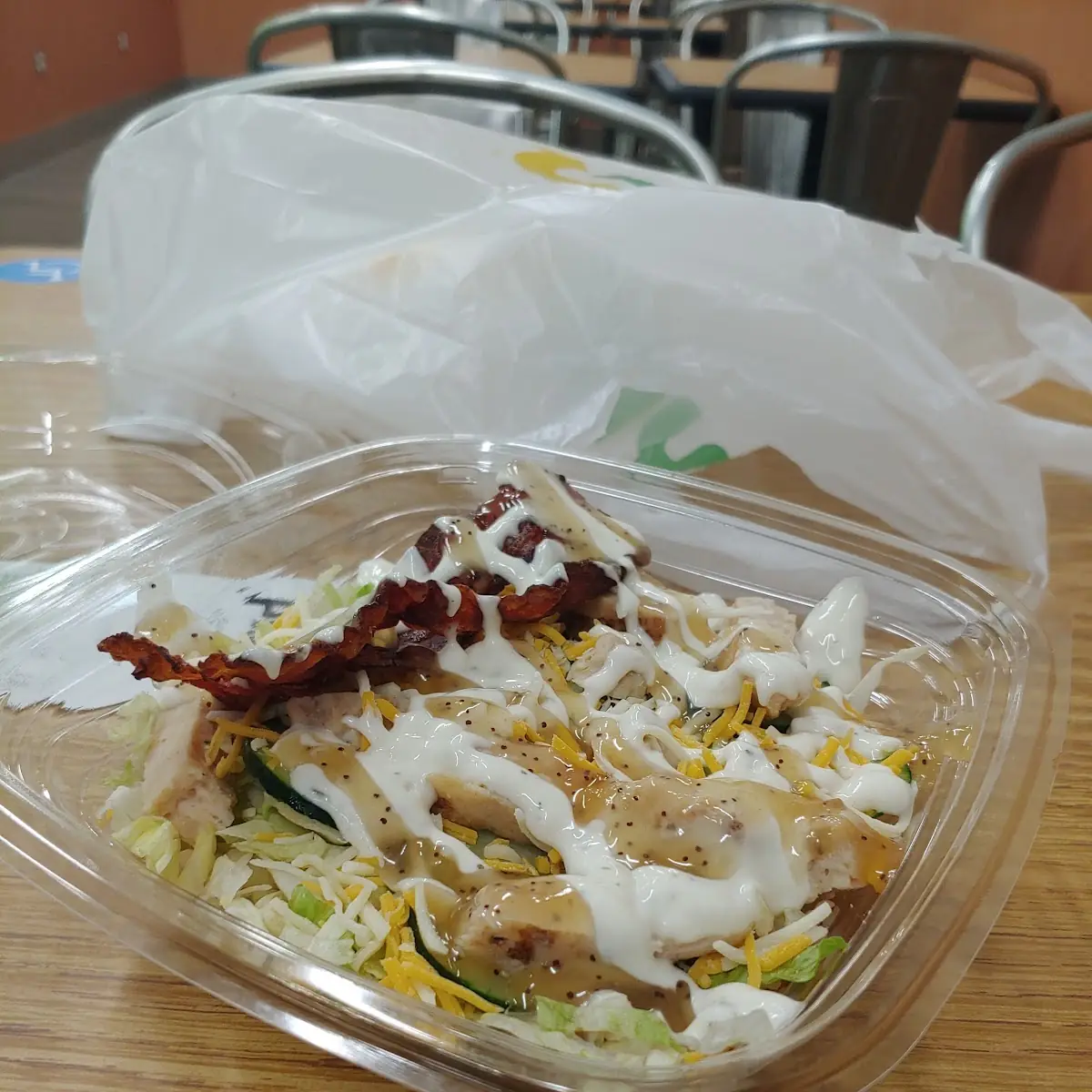 Chicken & Bacon Ranch Salad