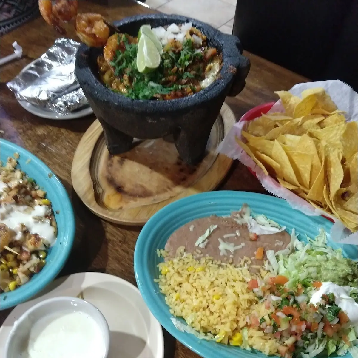 Rice Beans Cheese Dip