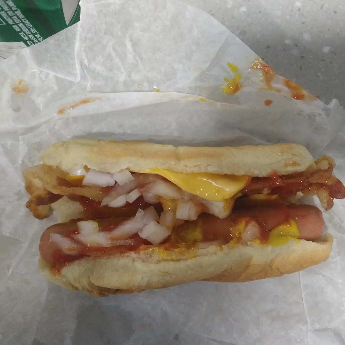 Bacon Cheese Dog