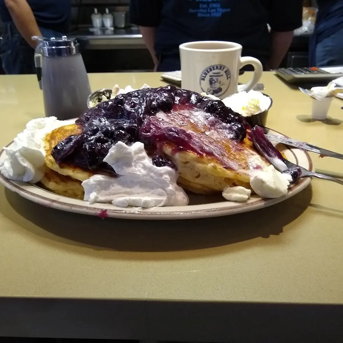Blueberry Pancakes