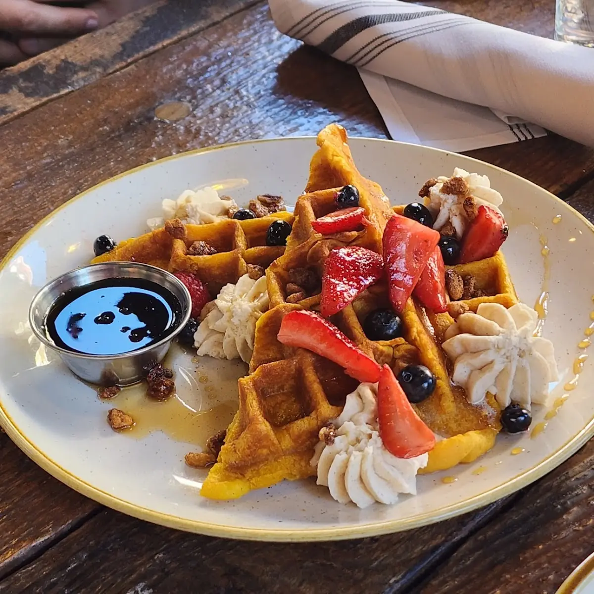 Sweet Potato Waffle