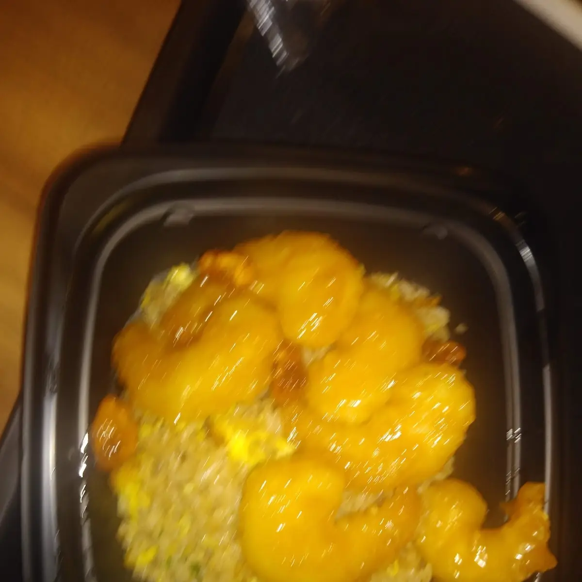 Orange Chicken with Fried Rice