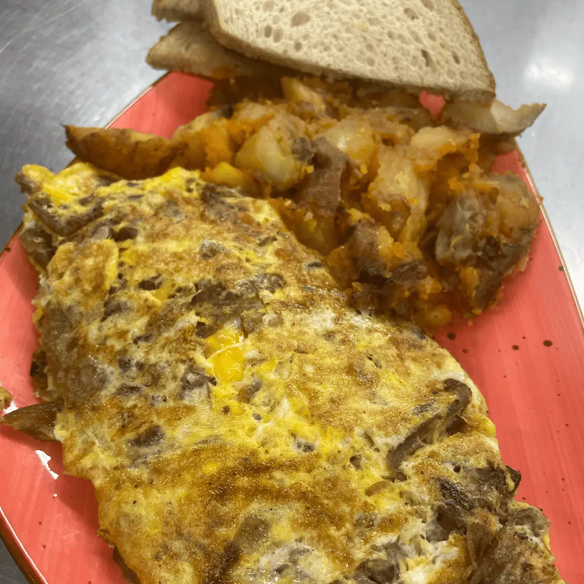 Philly Cheese Steak Omelette