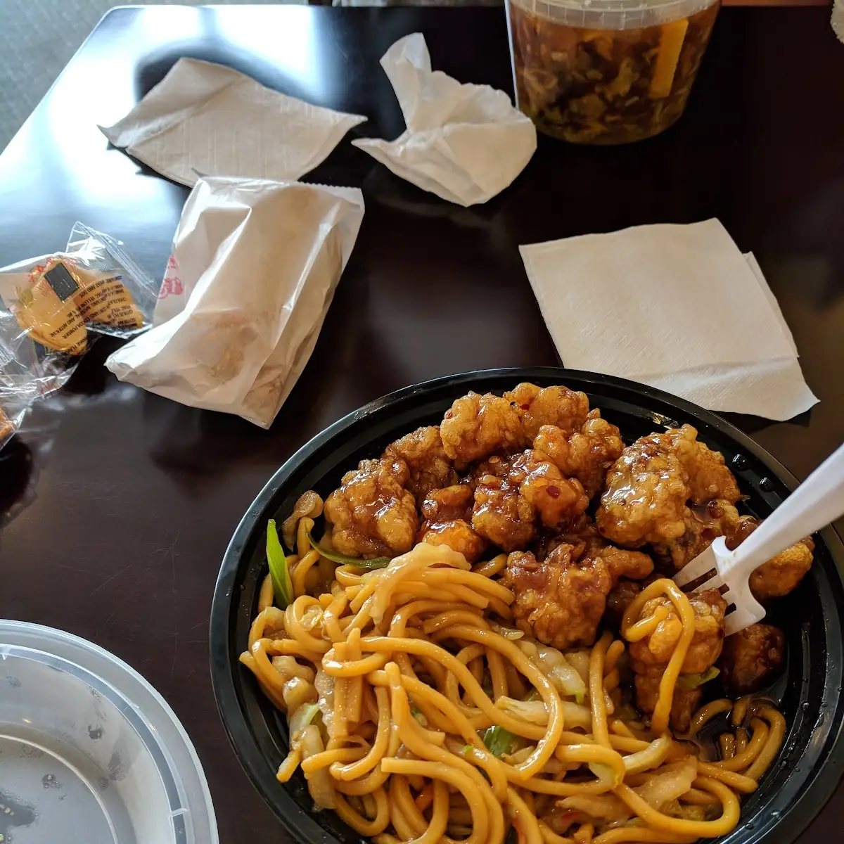 TSO's Chicken Lo Mein