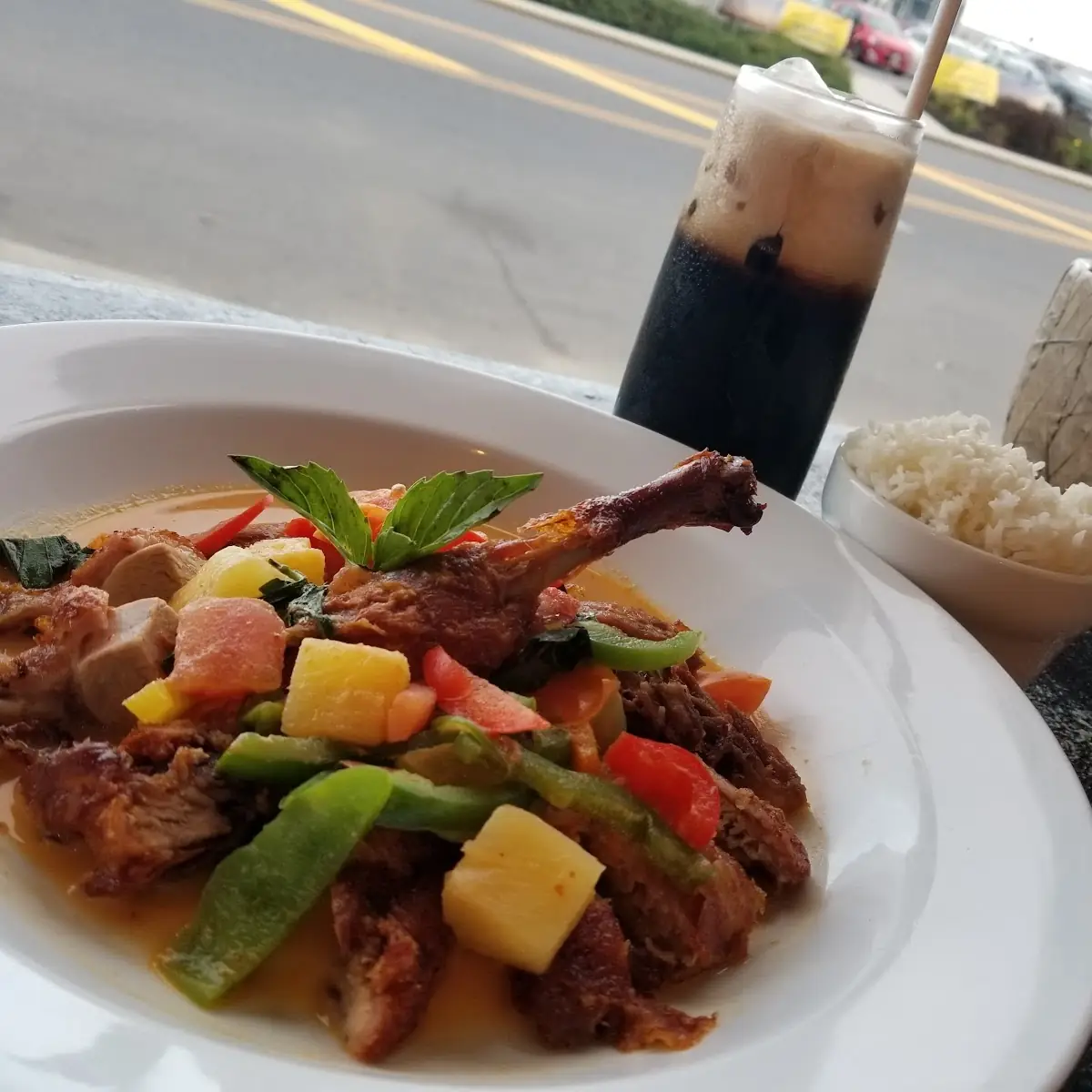 Red Curry with Crispy Duck