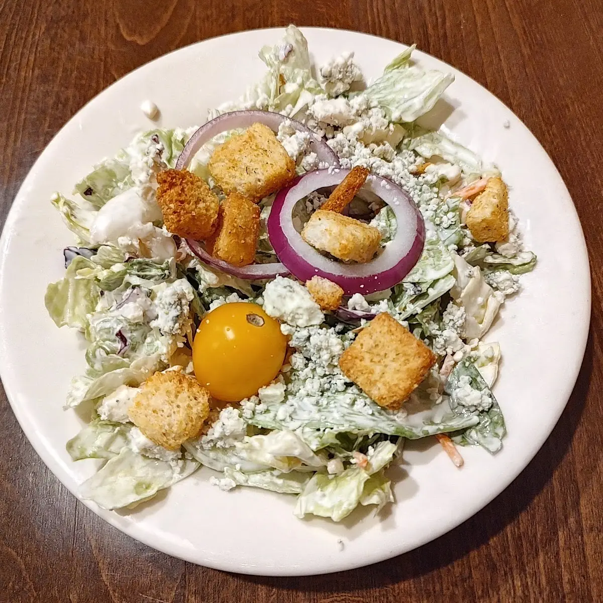 House Salad with Ranch Dressing