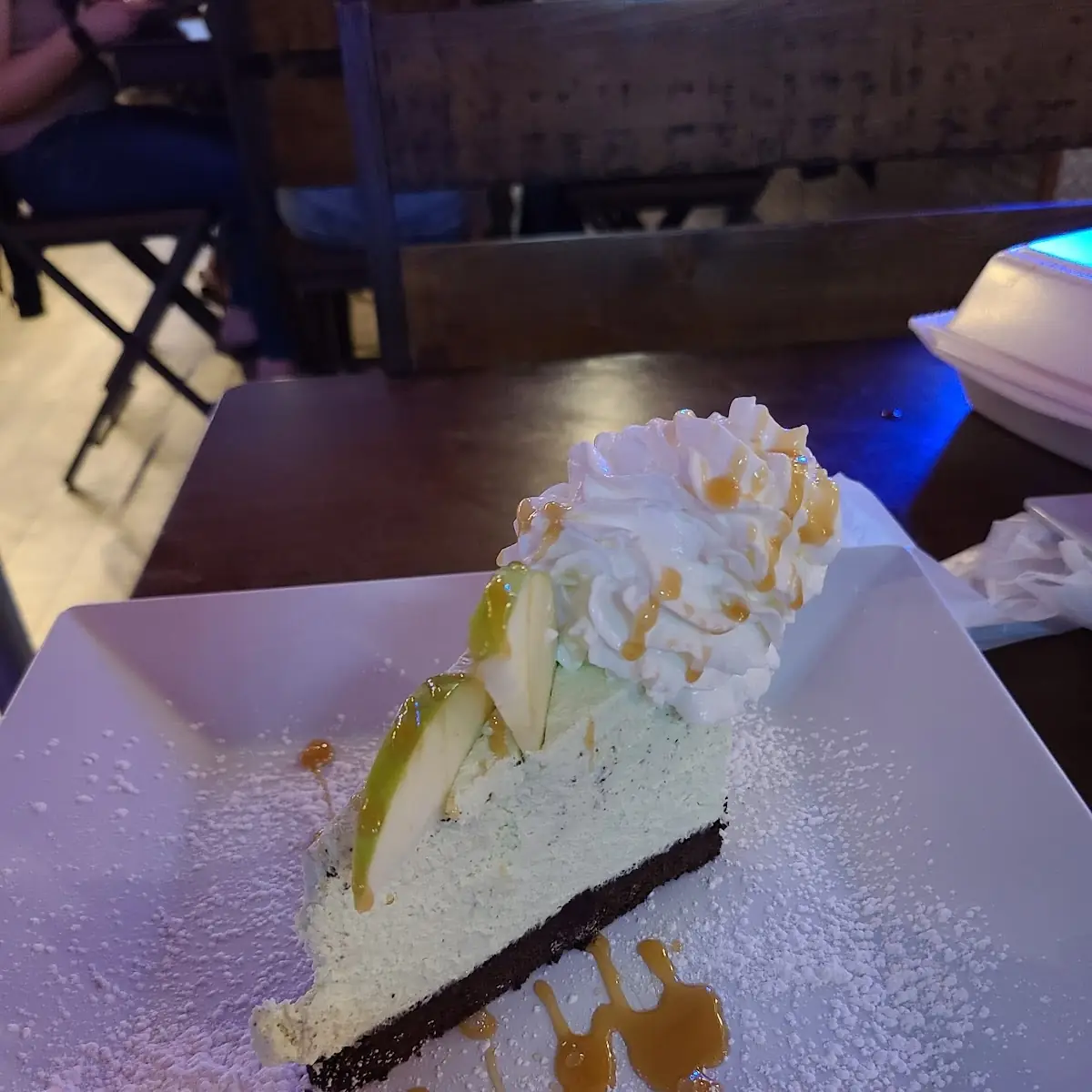 Caramel Apple Cheese Cake Slice