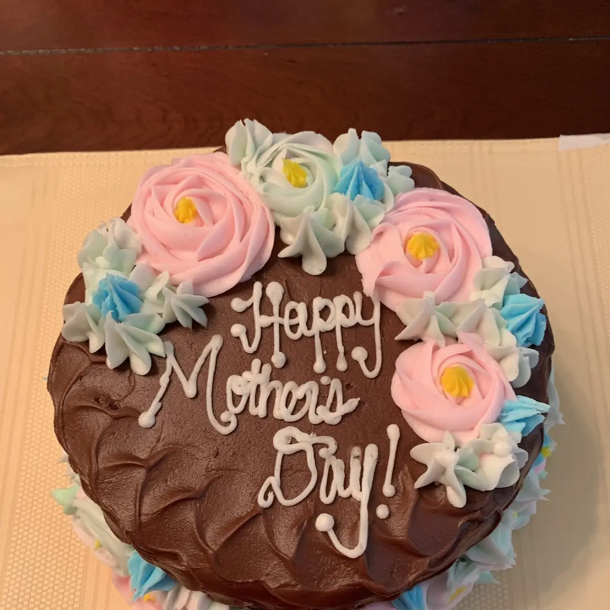 Floral Birthday Cake