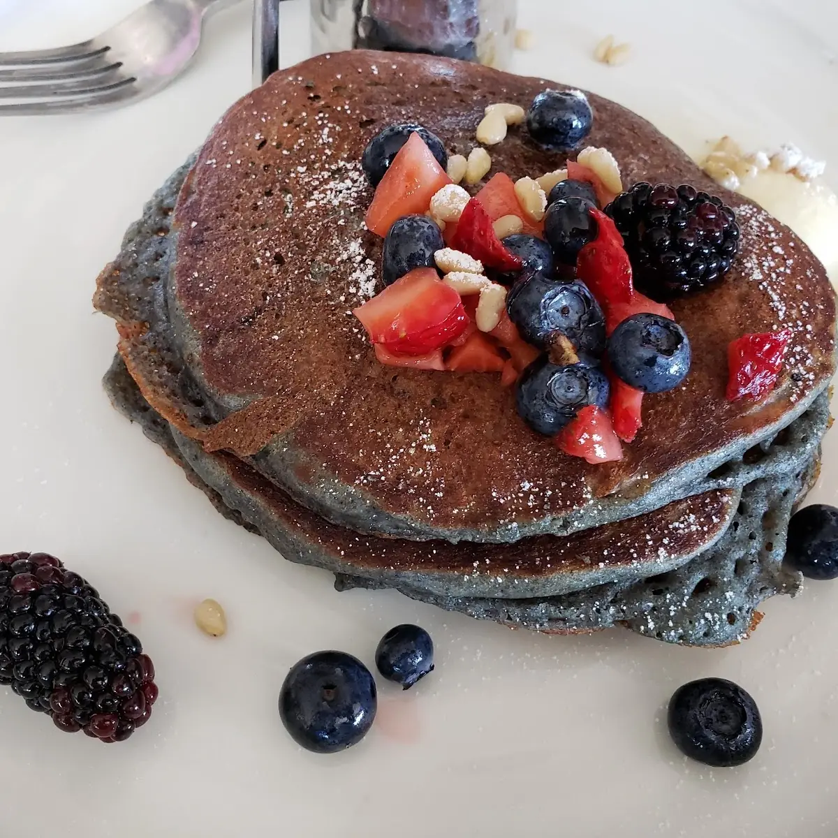 Blue Corn Pancakes