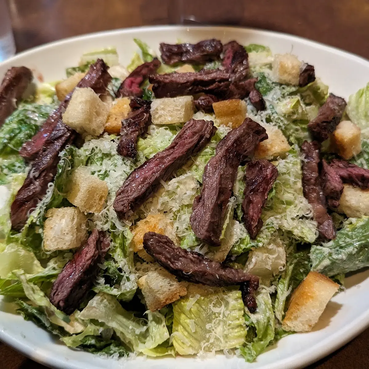 Caesar Salad with Steak