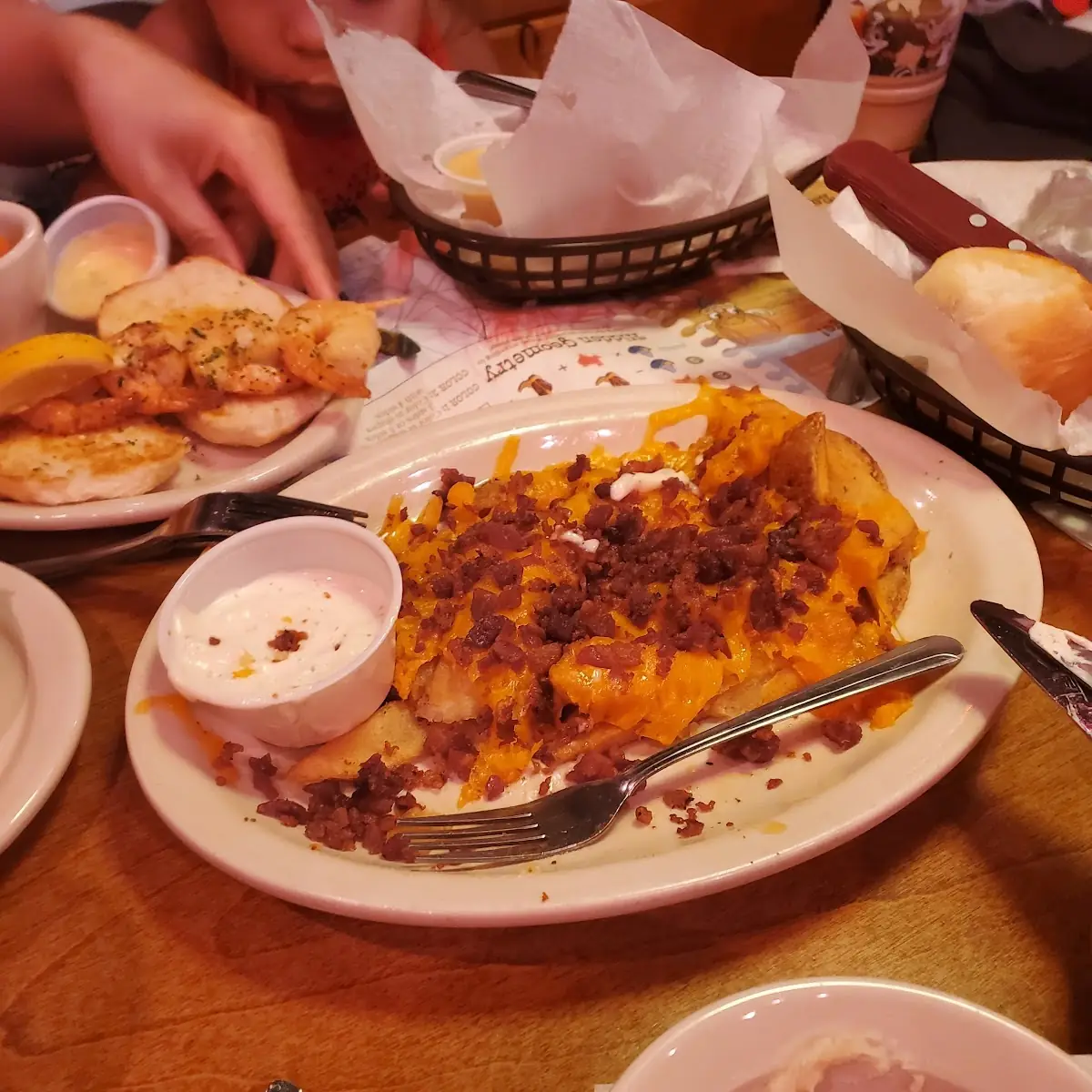 Cheese Fries with Bacon