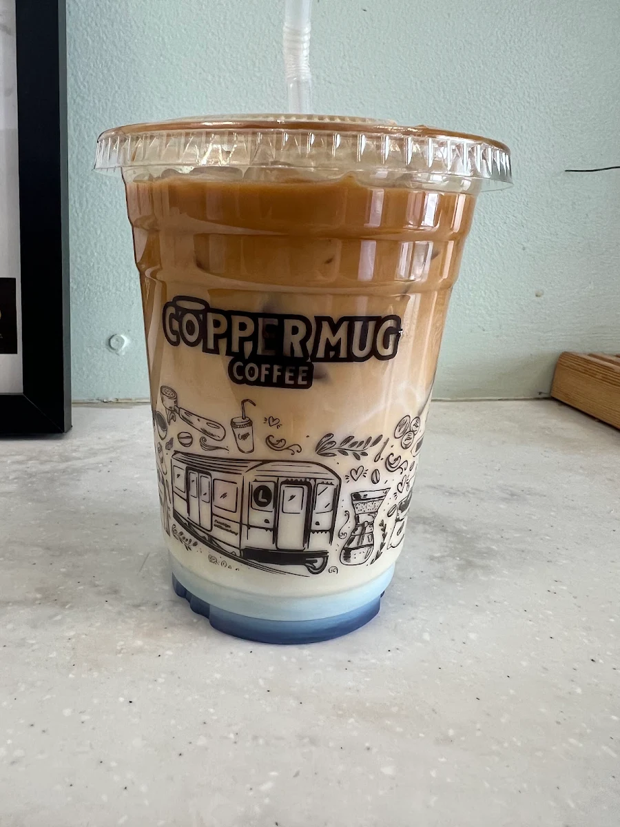 Iced Lavender Latte