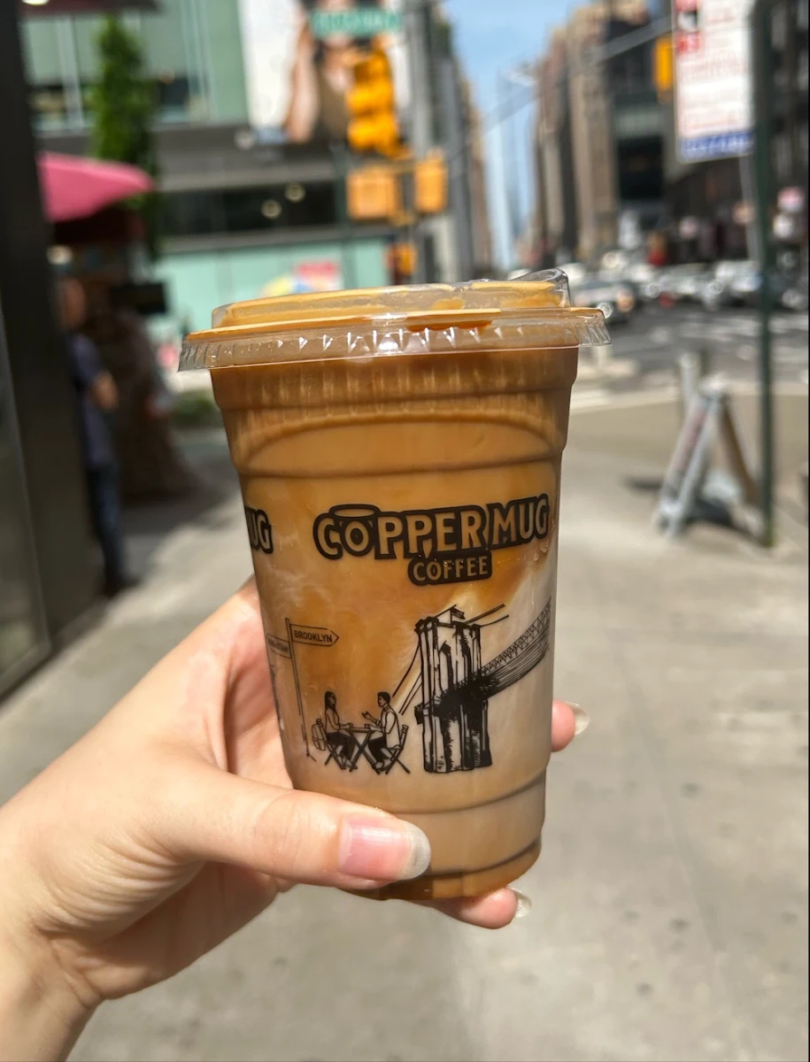 Iced Pumpkin Pie Latte with Almond Milk