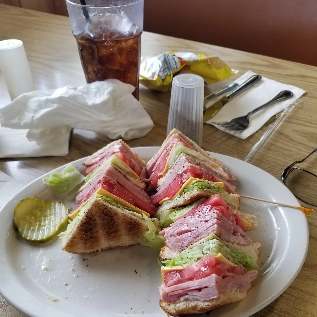 Grilled Ham & Cheese
