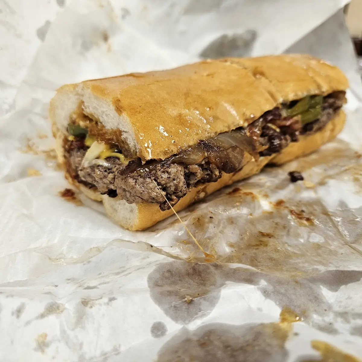 BBQ Hamburger Poboy 7 Inch