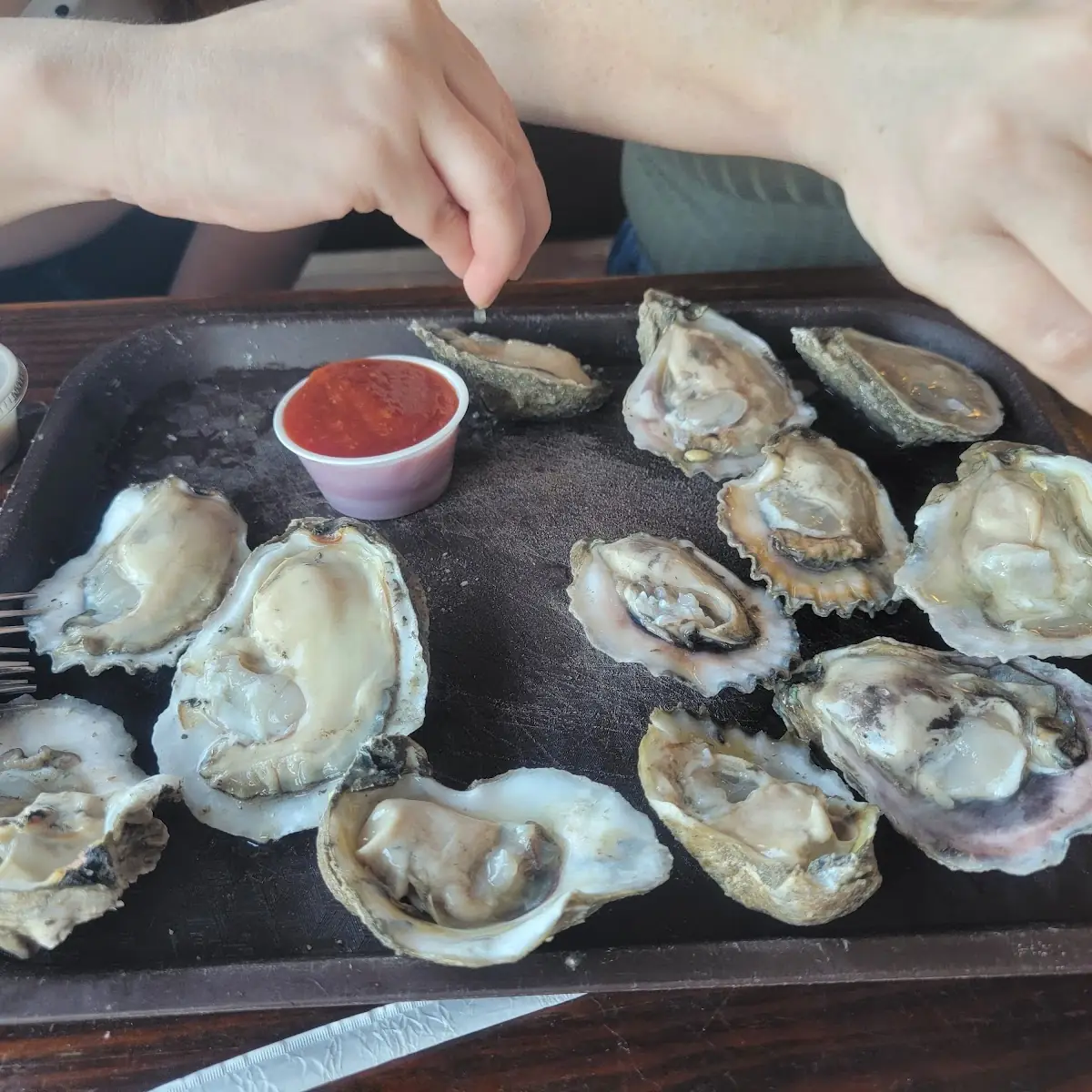 Raw Oysters on the Half Shell