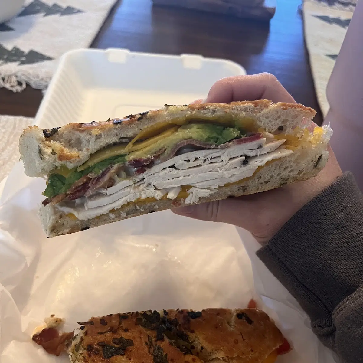 Chipotle Chicken N Bacon Panini