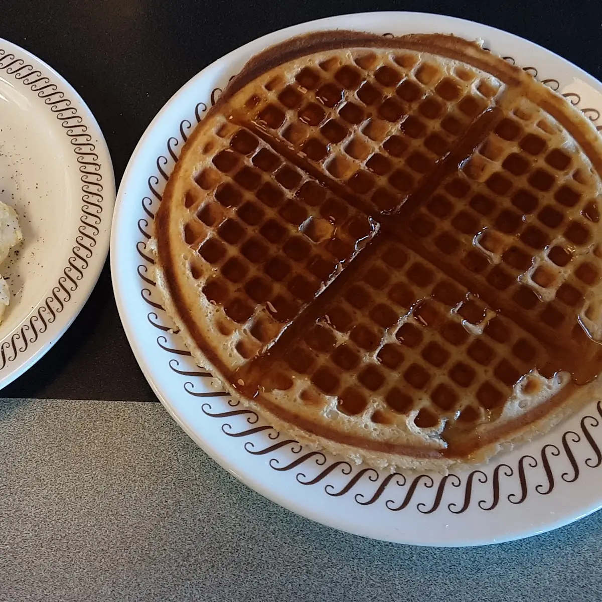Waffles and Eggs