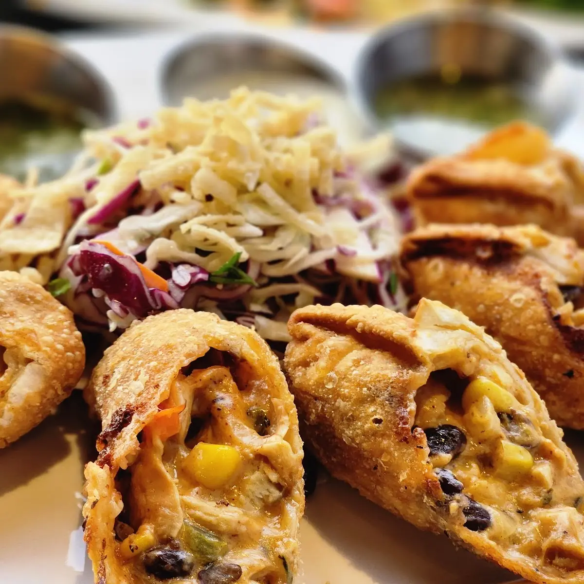Over the Border Egg Rolls