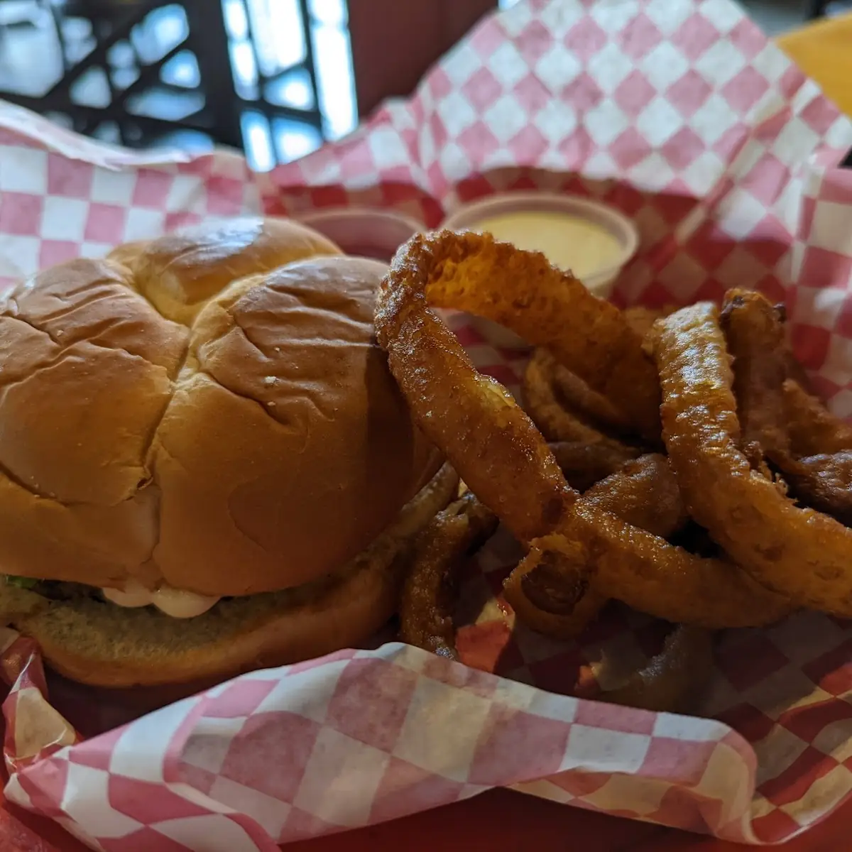 Medium Mushroom Swiss Burger
