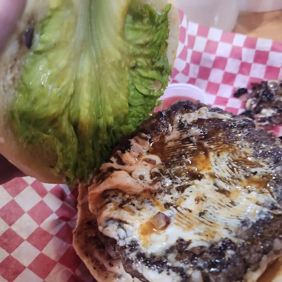 Swiss Mushroom Burger