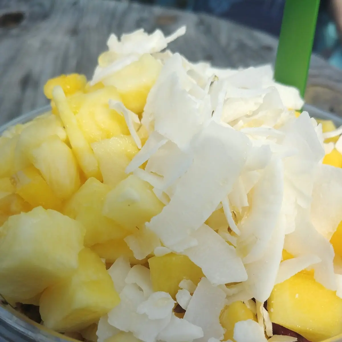 Pineapple Mango Coconut Granola Bowl