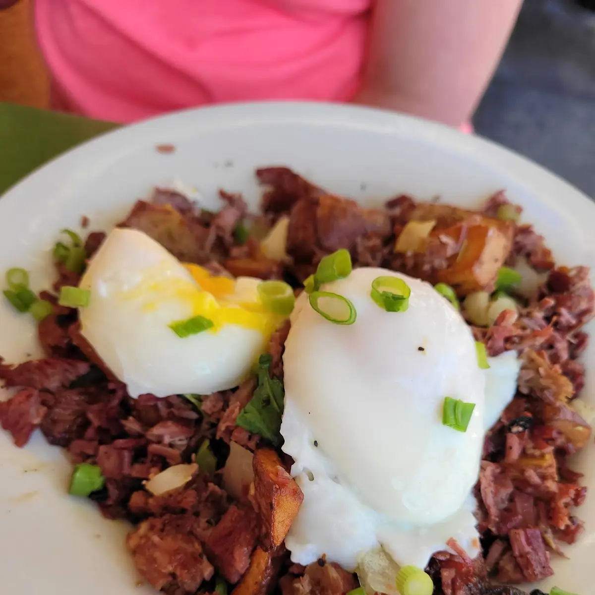 Corned Beef Hash and Eggs