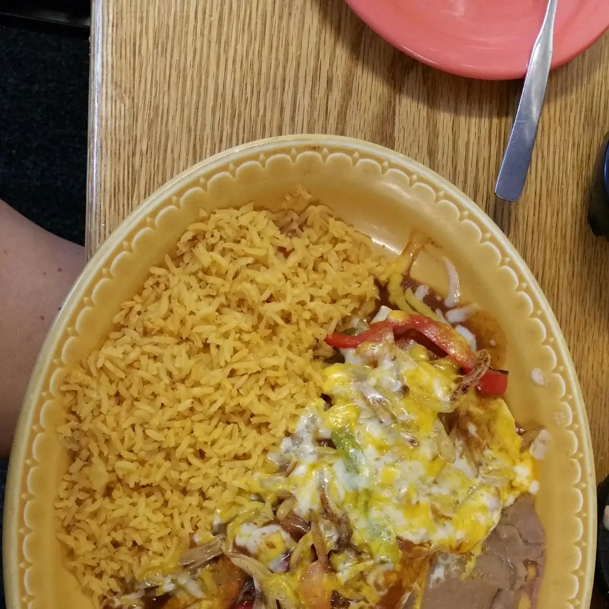 Rice & Refried Beans