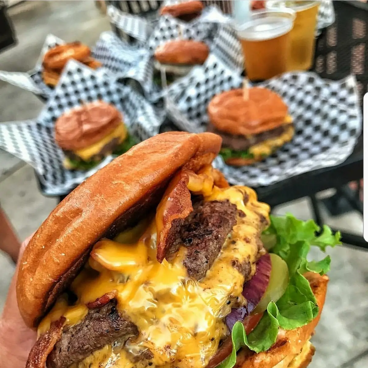 Double Bacon Cheeseburger