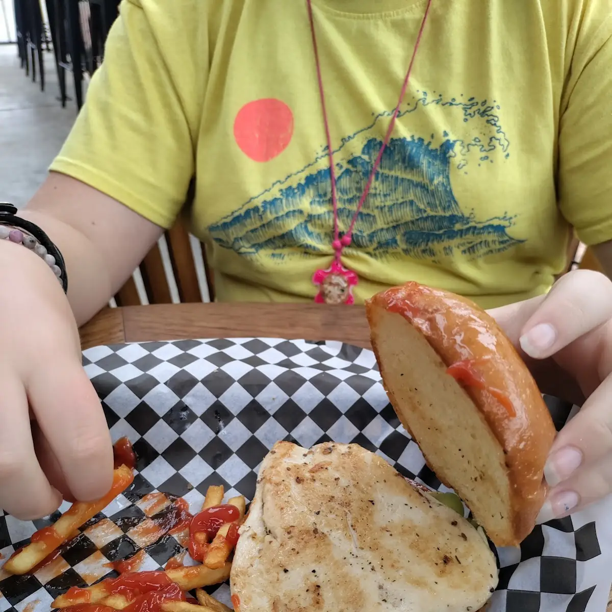 Plain Chicken Sandwich Combo
