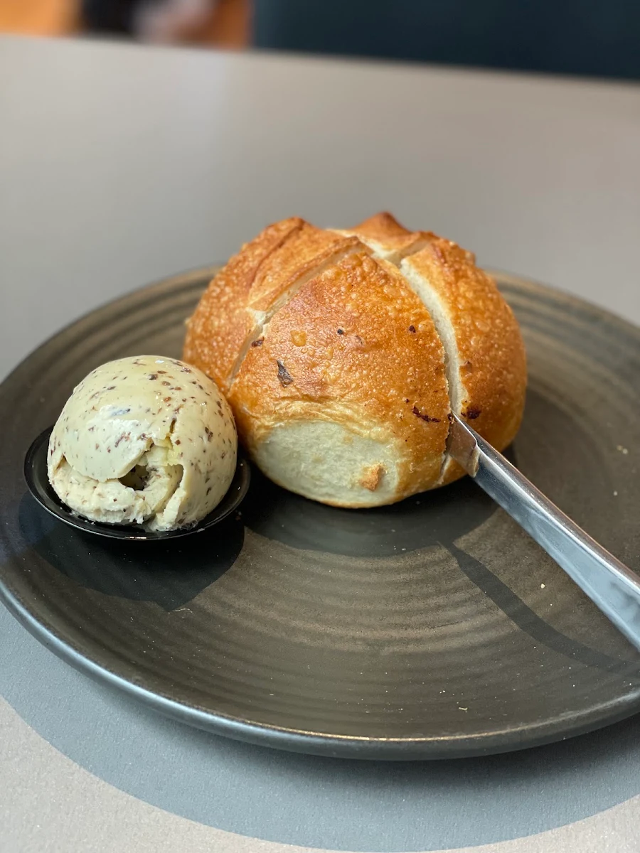 Fresh Bread with Miso Butter