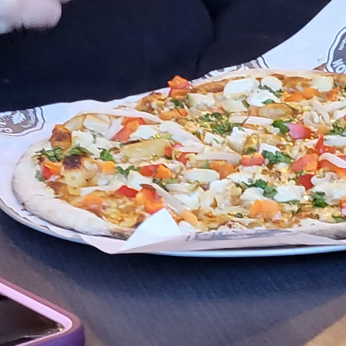 Wood Fired Thai Chicken Pizza