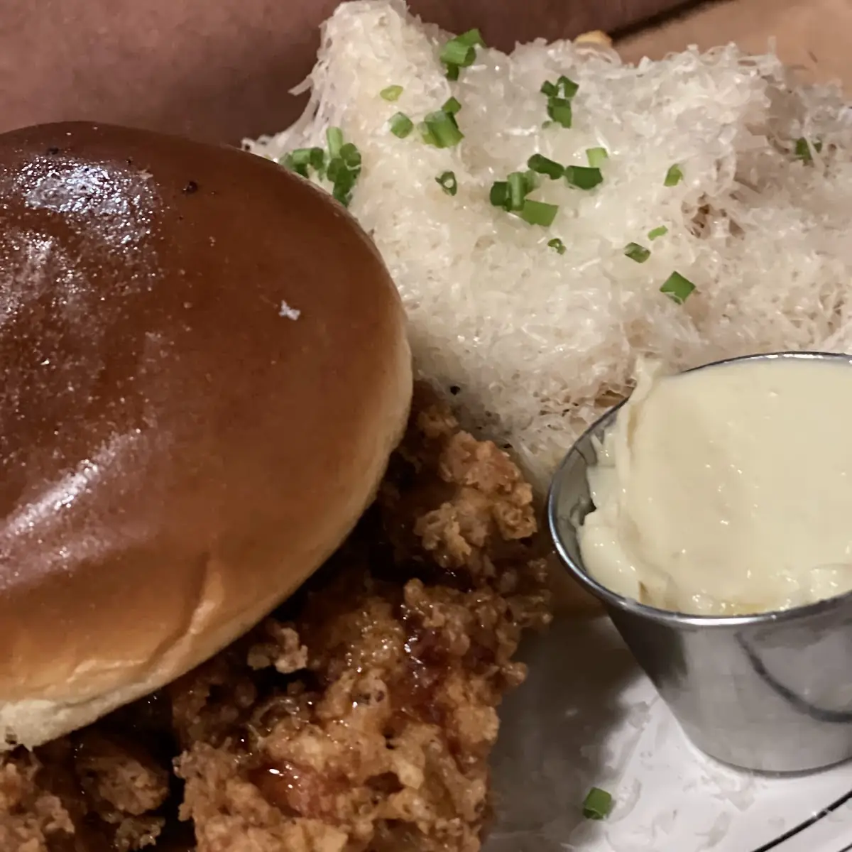 Fried Buttermilk Fried Chicken Sandwich