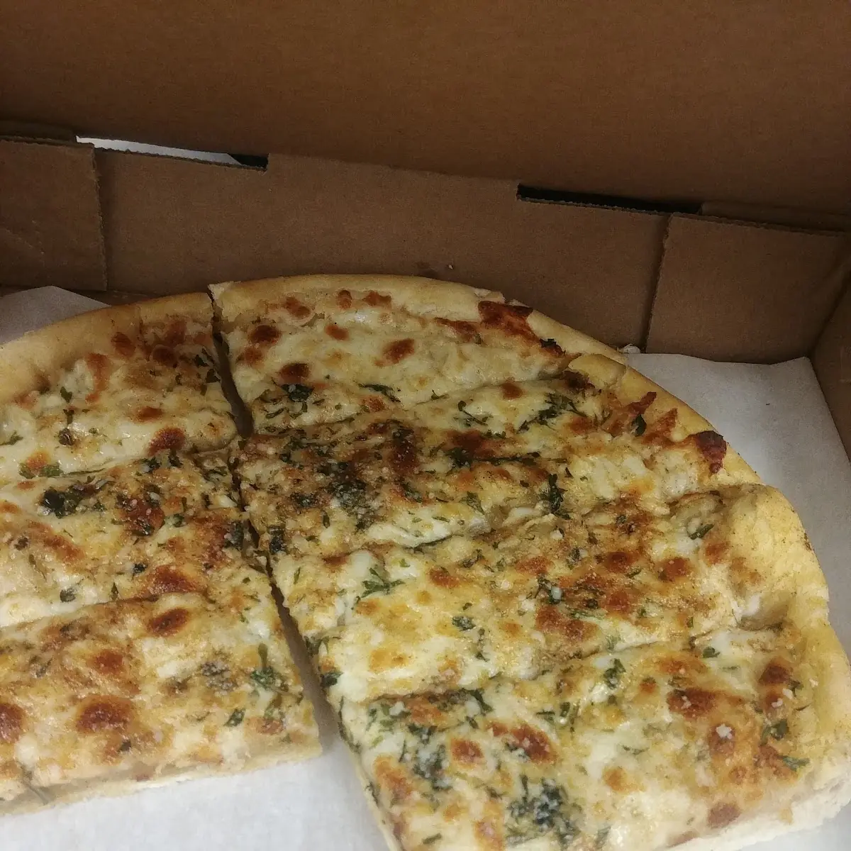 Garlic Bread Pizza