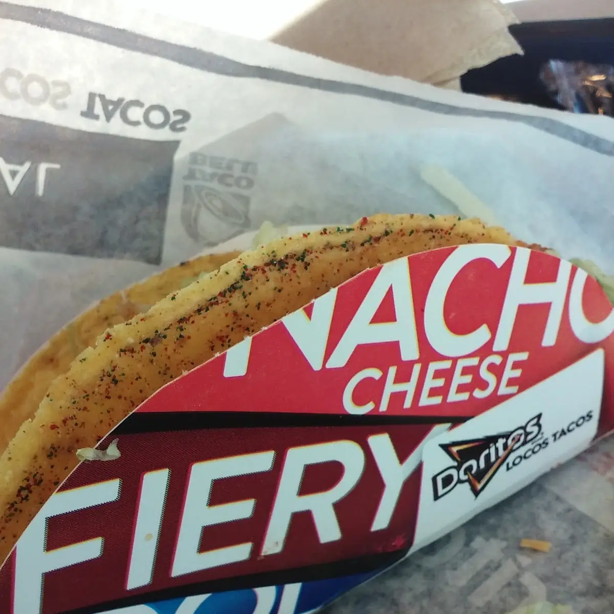 Cool Ranch Dorito Taco