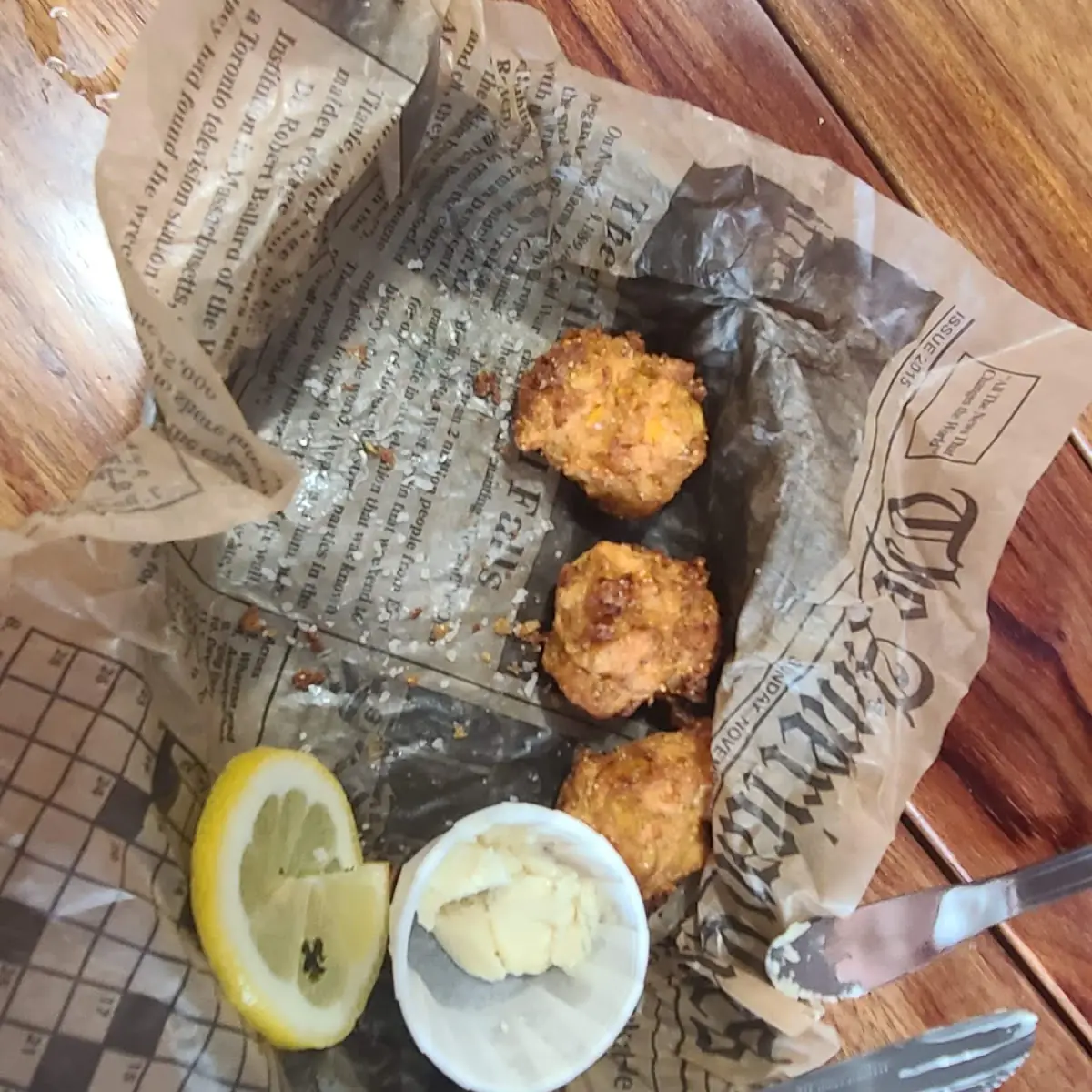 Sourdough Corn Fritters