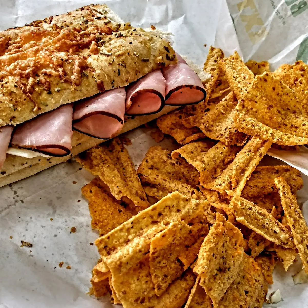 Black Forest Ham and Cheese Sub