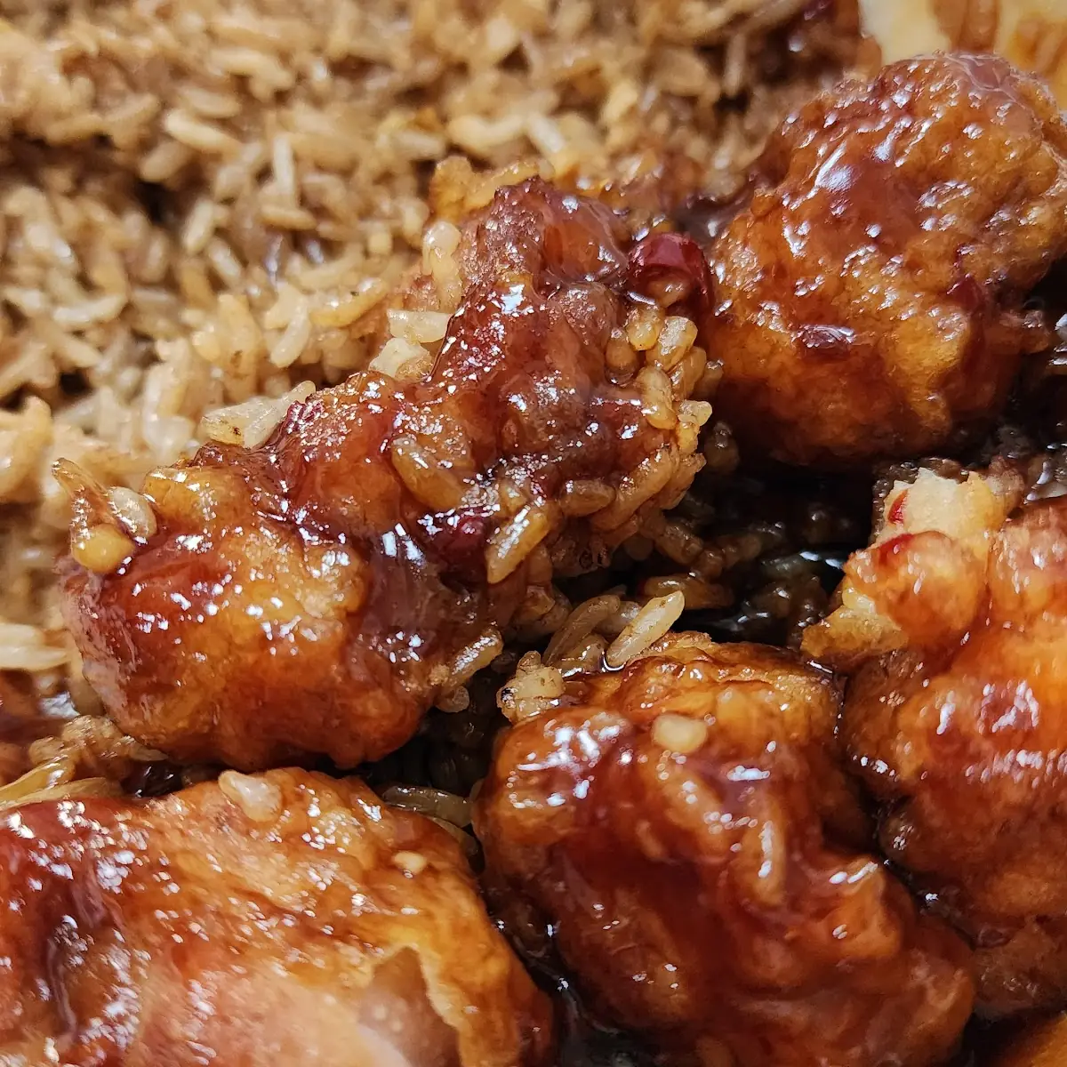 Orange Chicken Dinner