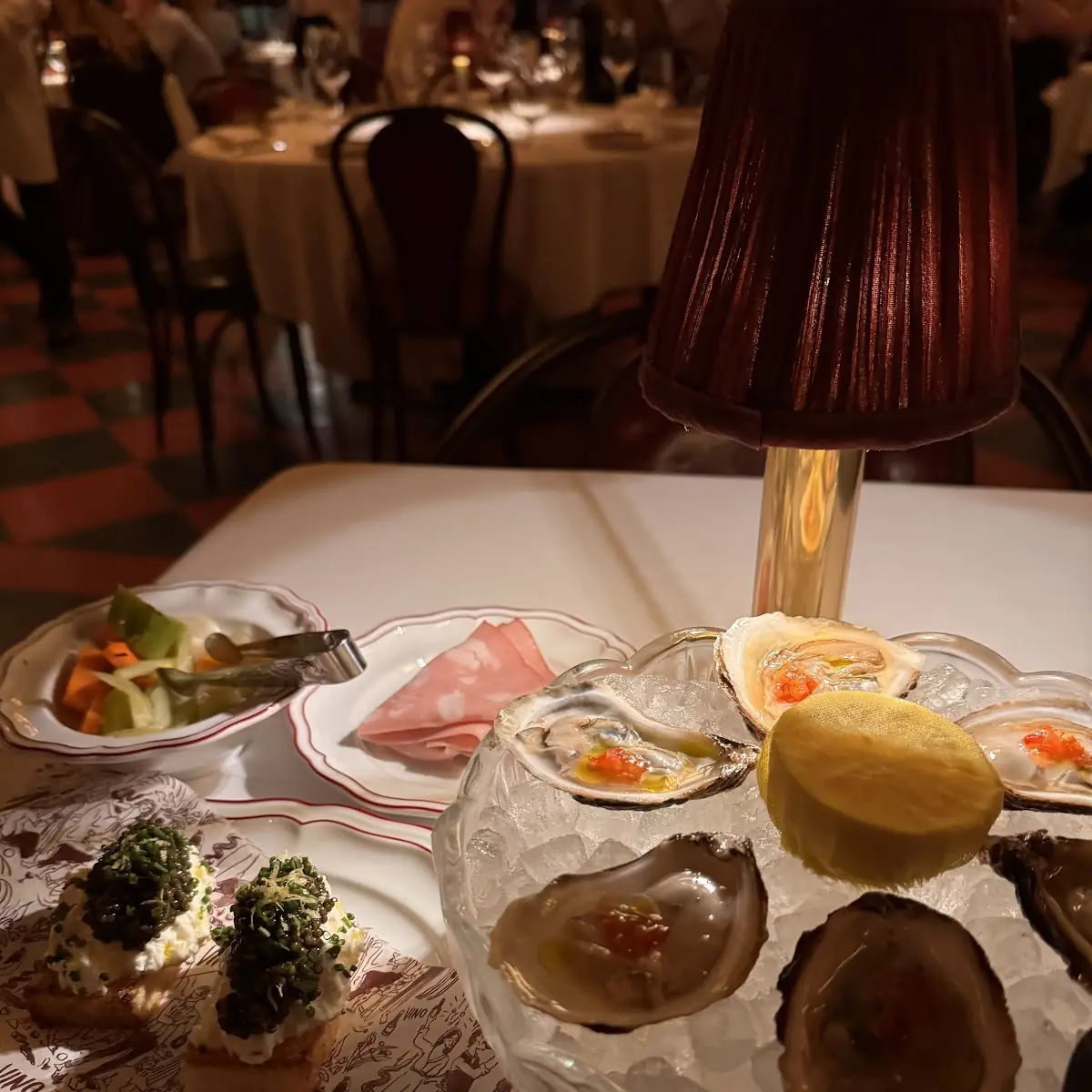 Oysters on Half Shell