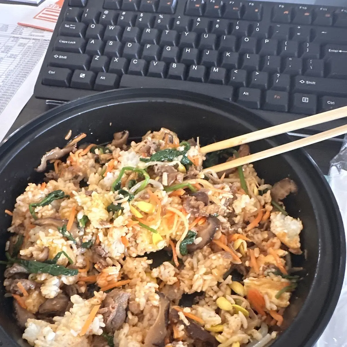 Lunch Kimchi Fried Rice