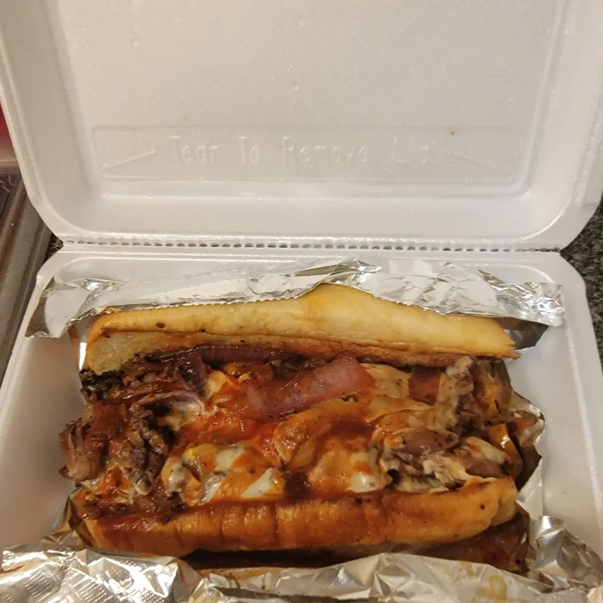 Brisket Philly Cheese