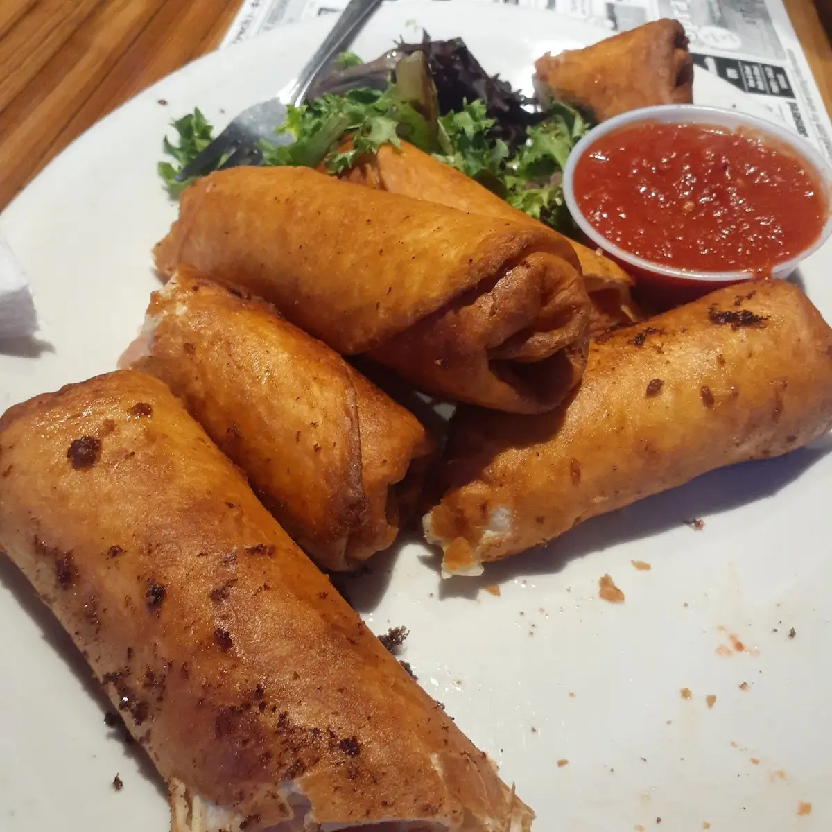Pizza Egg Roll