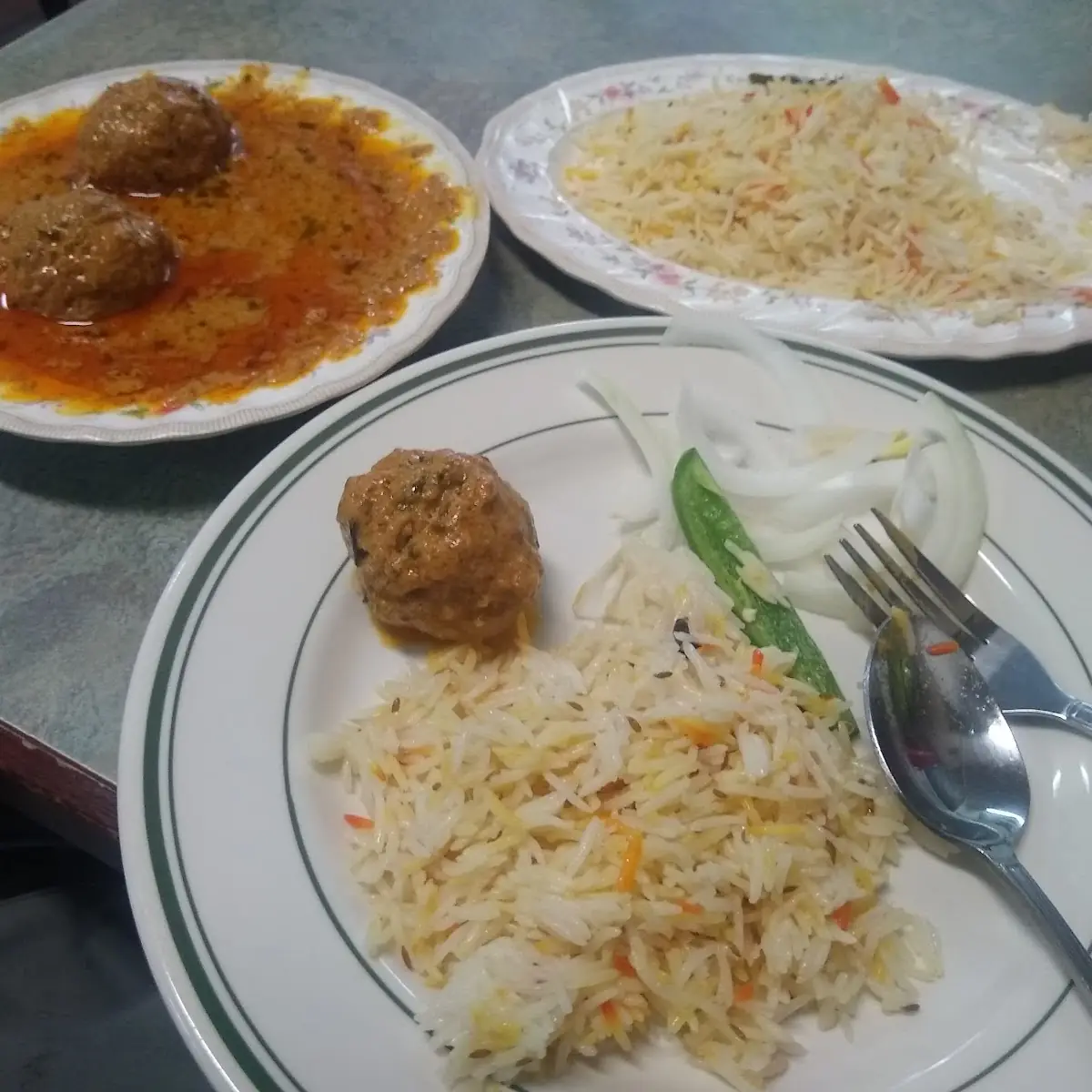 Chicken Kofta with Rice