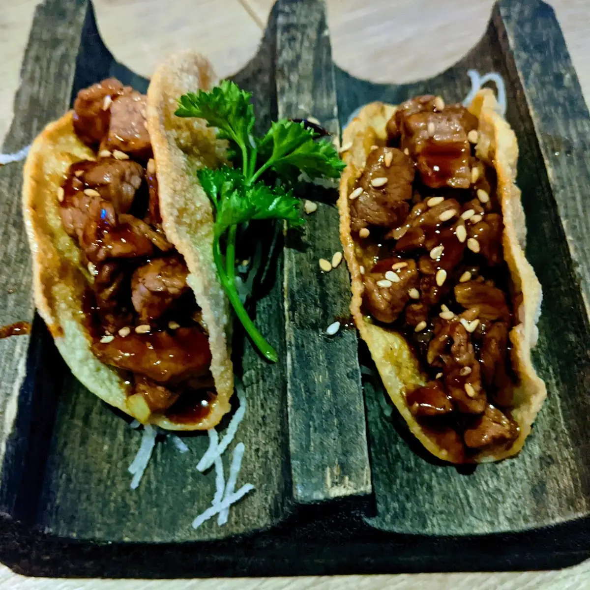 Kobe Beef Tacos
