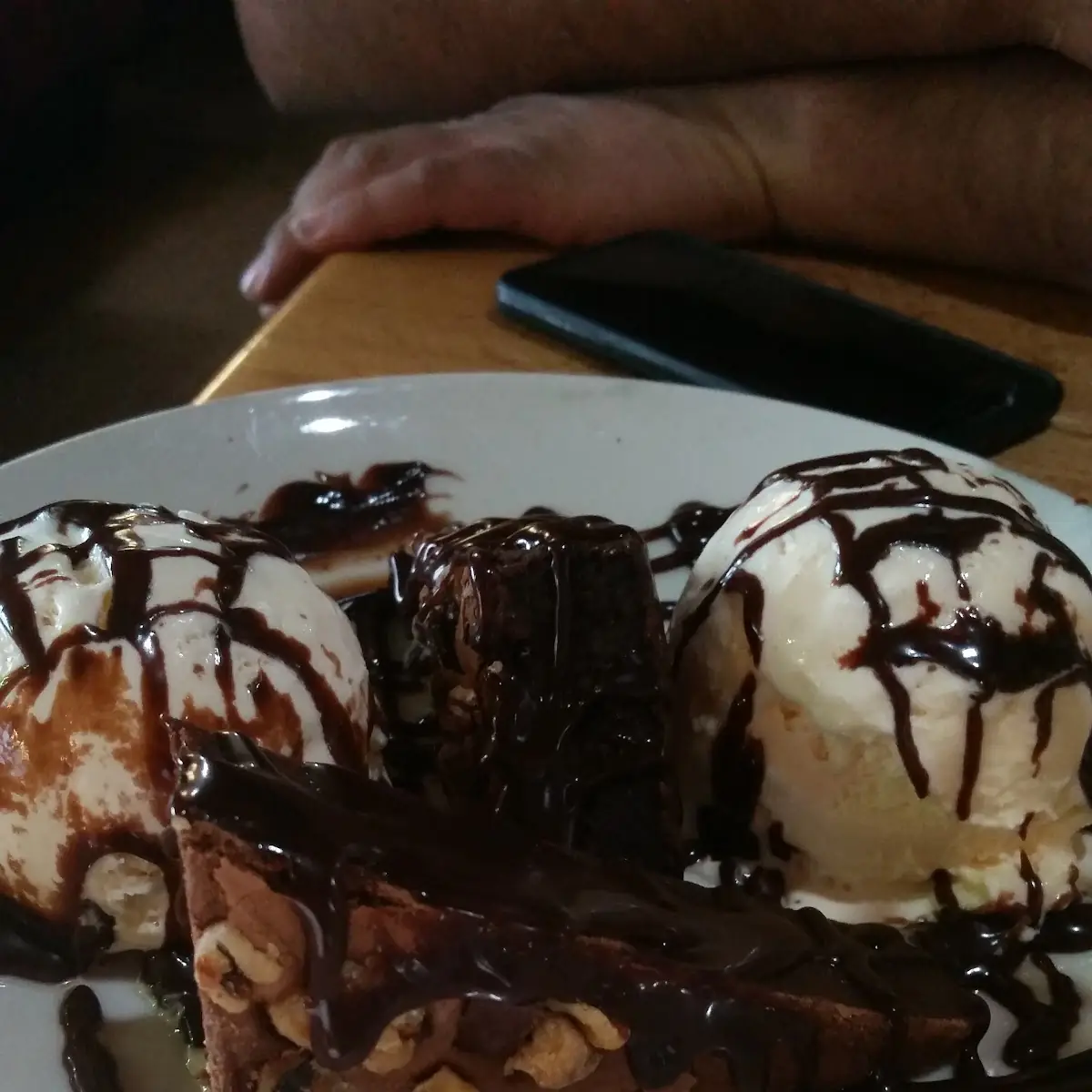 Dark Chocolate Pecan Brownie