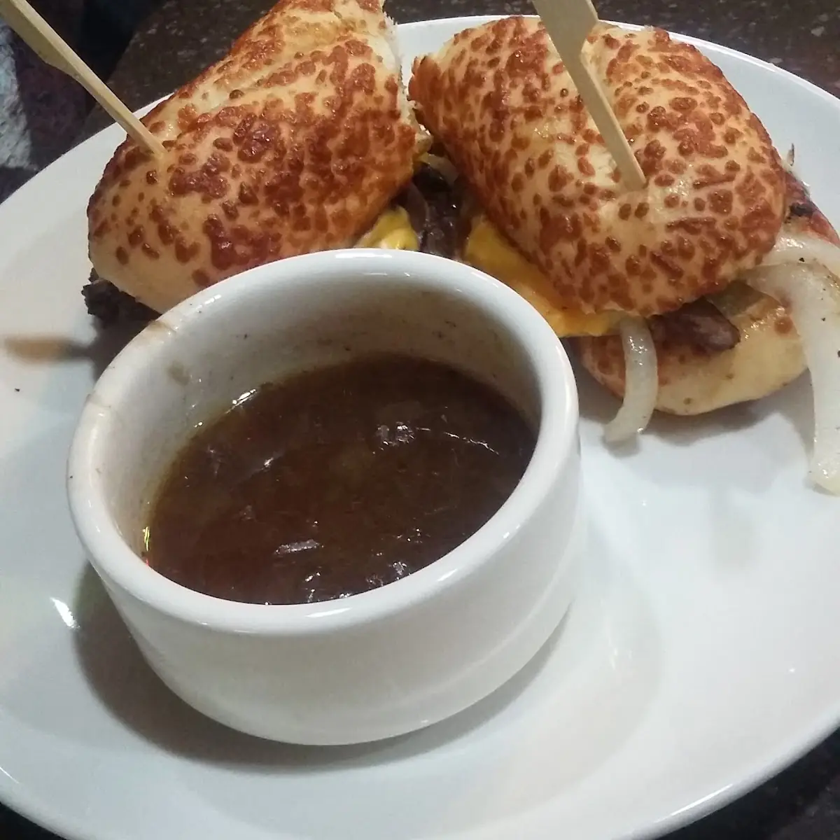 Prime Rib French Dip Sandwich
