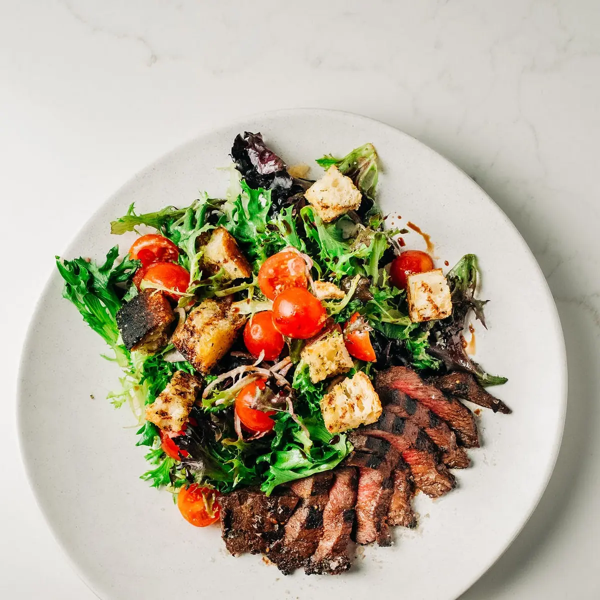 Grilled Flank Steak Niçoise