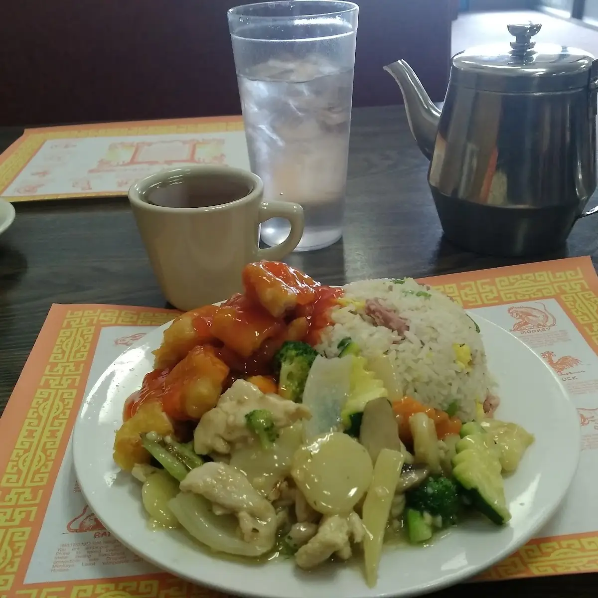 LS11. Mixed Vegetable & Steamed Rice