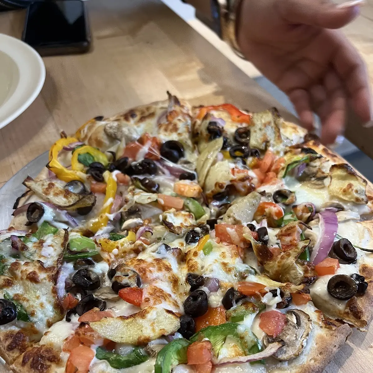 Personal Veggie Pizza