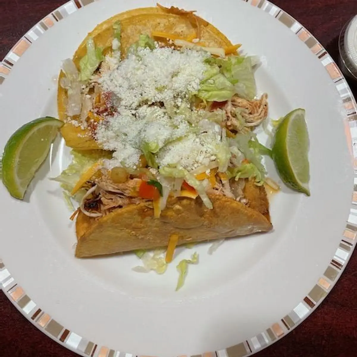 75-Shredded Chicken Soft Taco